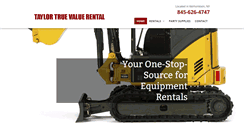 Desktop Screenshot of kerhonksontaylorrental.com