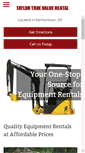 Mobile Screenshot of kerhonksontaylorrental.com